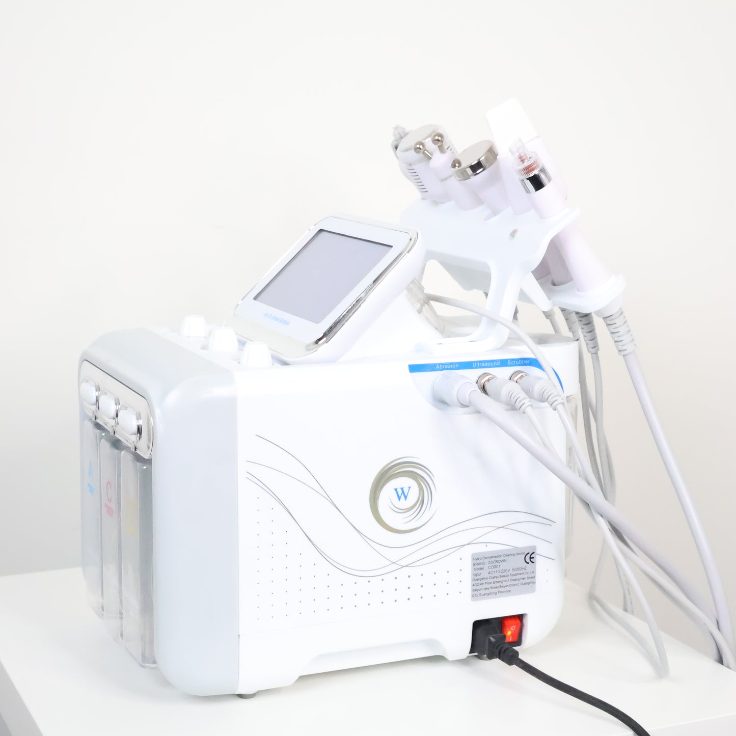 Equipamento Hidrafacial Com Máscara Led (Aluguer)