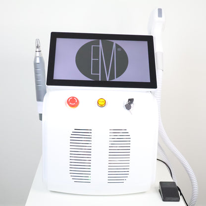 Equipamento Laser 2 Em 1 Tripla Onda e Remoção de Tatuagens